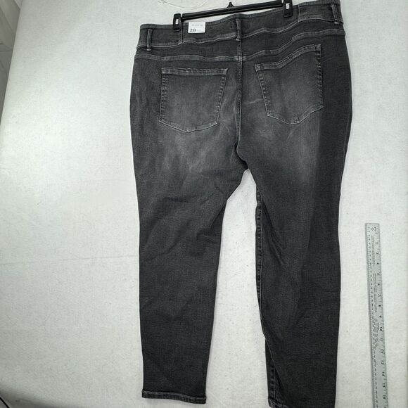 NEW‎ Lane Bryant Ultra High Rise Stretch Jegging Jeans Flex Magic Plus 28 Black - Picture 10 of 14